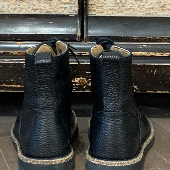 birkenstock black leather boots - Picture 3 of 6
